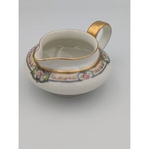 Theodore Haviland Limoges Antique Creamer, Floral Scroll work, Great Condition